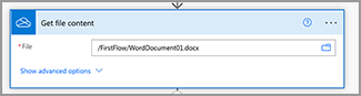 Get file content OneDrive action in Microsoft Power Automate