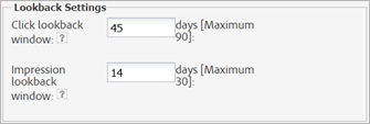 advertiser-level lookback window settings in Adobe Advertising