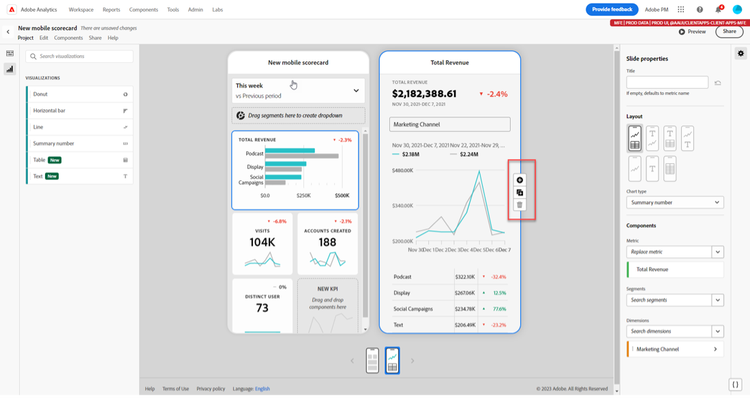 Create a data story