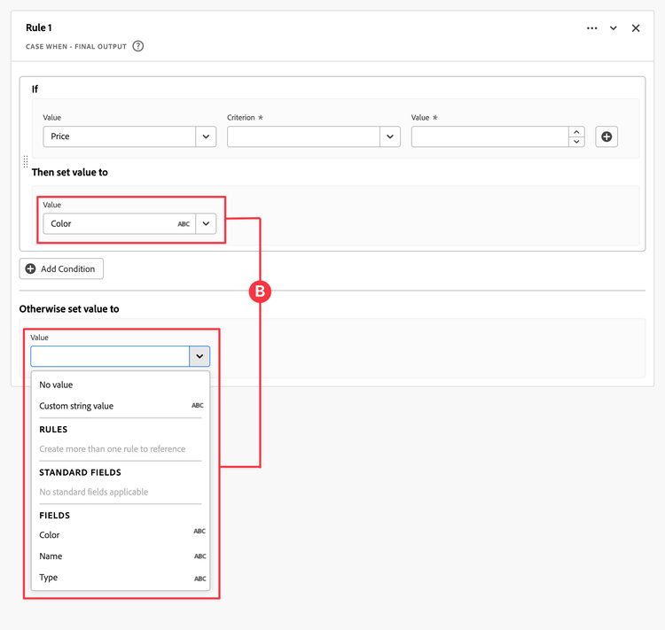 Screenshot of Dependency B