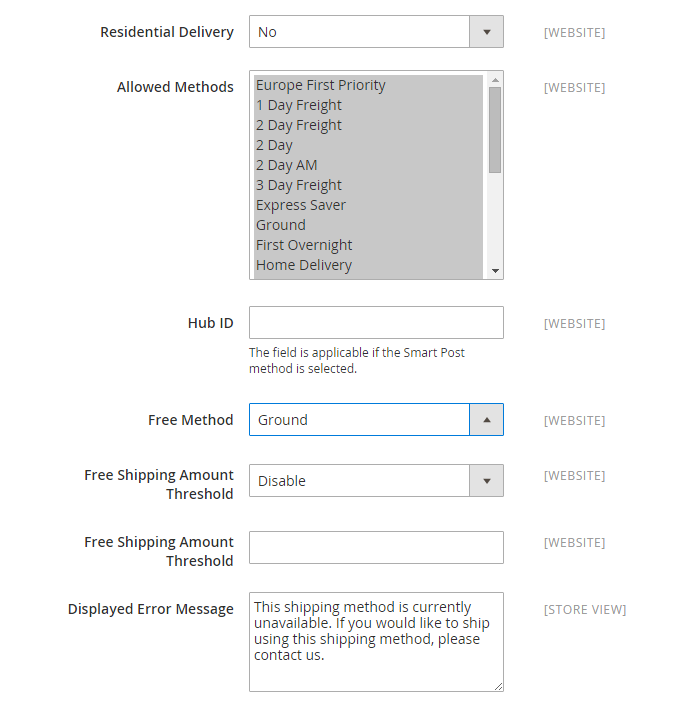 FedEx Delivery Methods