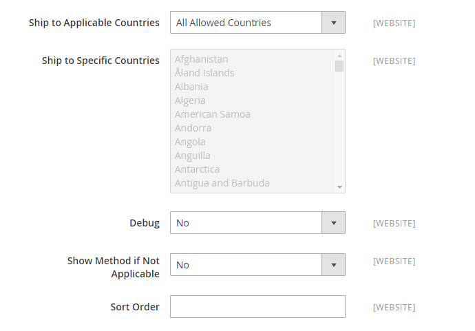 FedEx Applicable Countries