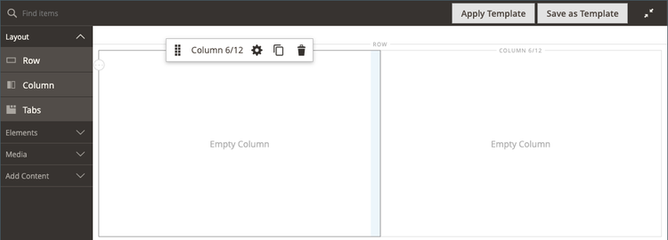 Highlighted border between two columns