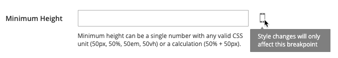 Icon indicator for breakpoint setting