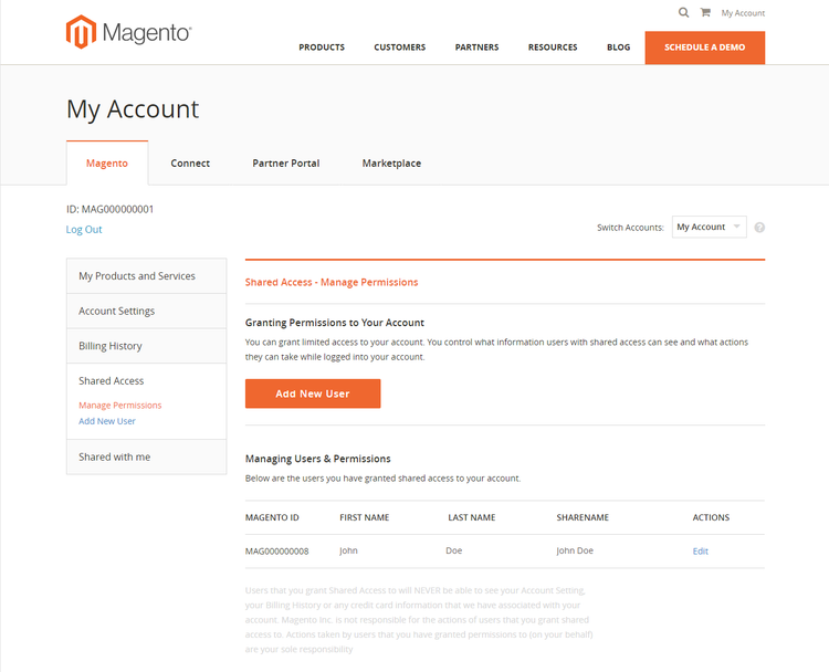 magento-account-shared-manage-permissions