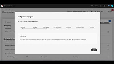 Delegating subdomains to Adobe Campaign (video)