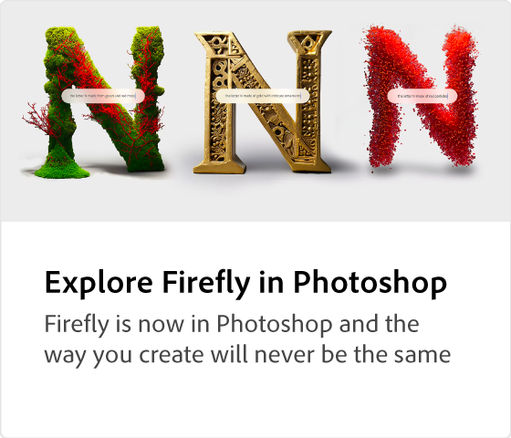 Explore Firefly in Photoshop