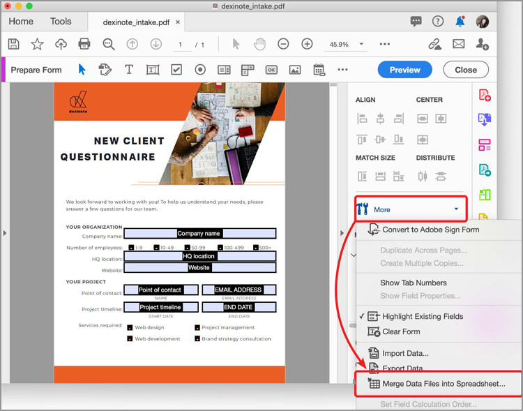 Form Data Step 3