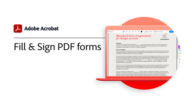 Fill & sSign a PDF form