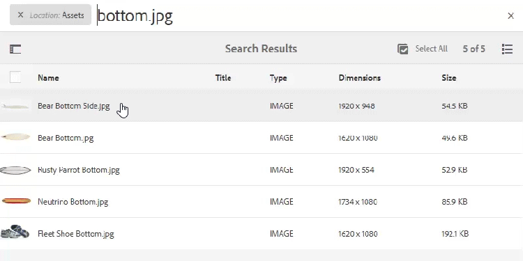 Search behavior with and without quotation marks