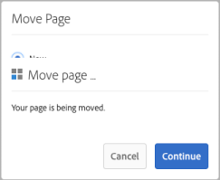 Screenshot to illustrate NPR-33831 issue of overlapping move dialog