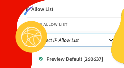 Applying an IP allow list