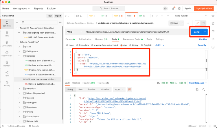 Adding the Identity Field group