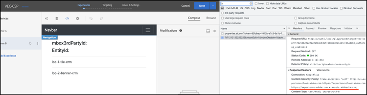 CSP with ExperienceCloud scoped