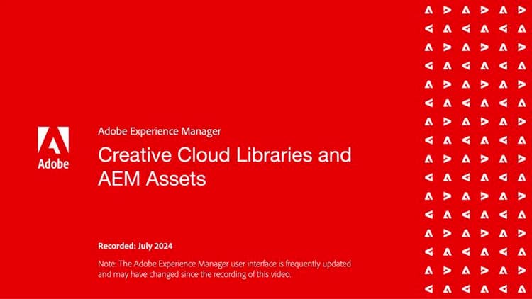 Creative Cloud and AEM Assets